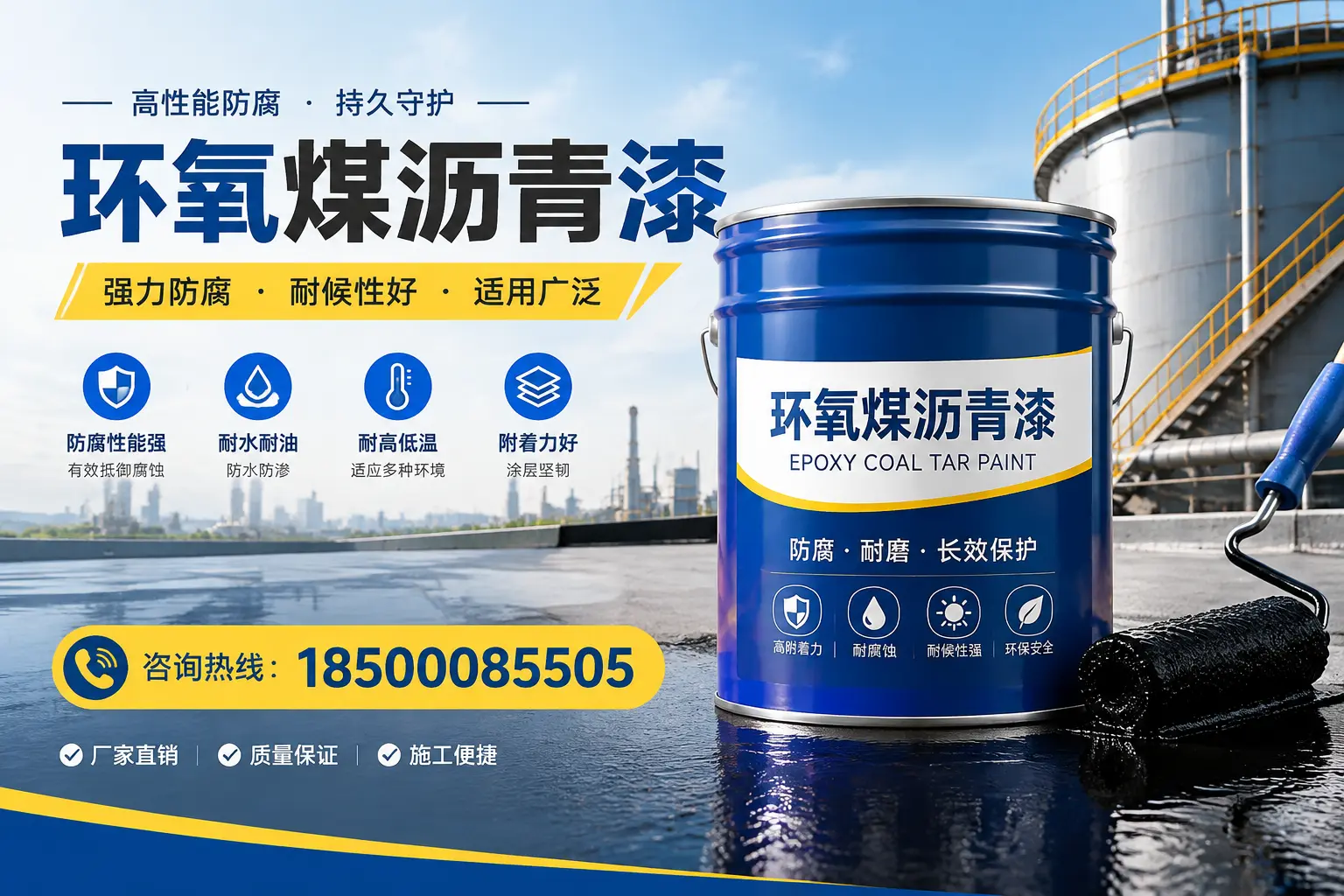 环氧煤沥青漆的储存与运输注意事项,巴中企业须知