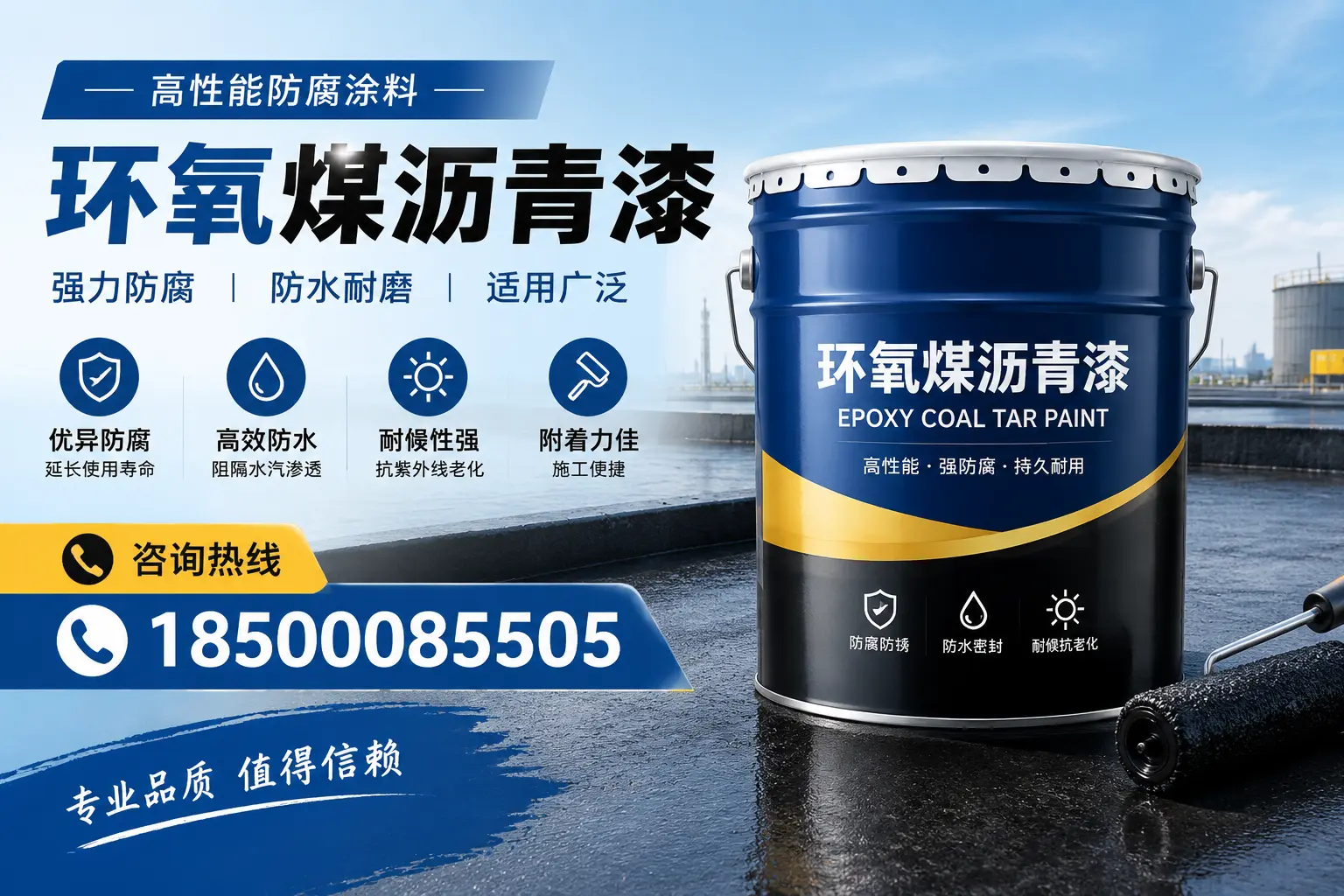 环氧煤沥青漆的主要成分与功能,巴中用户深度了解