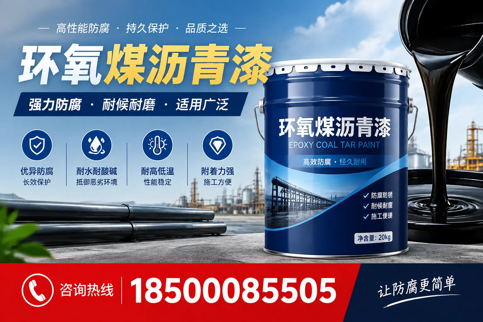 环氧煤沥青漆在不同气候条件下的表现分析，巴中适用性
